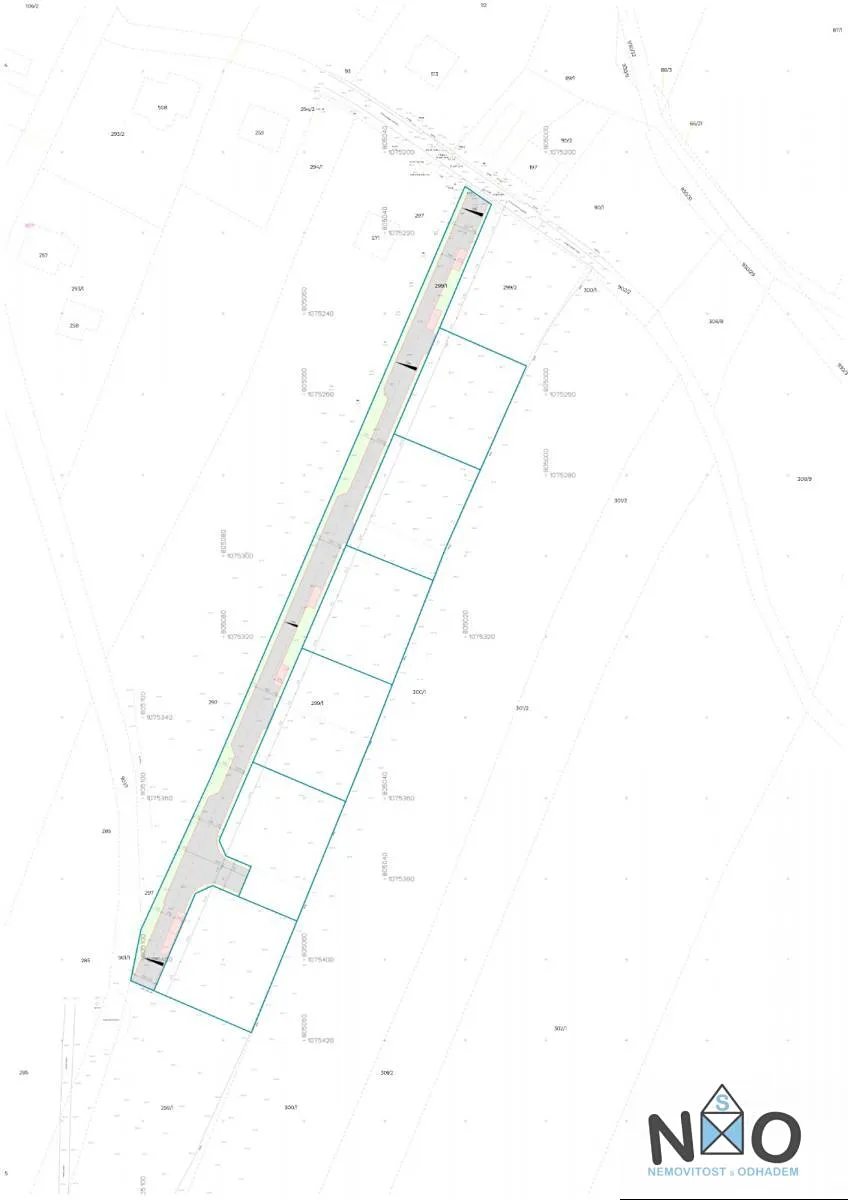Prodej stavebního pozemku 8681 m²